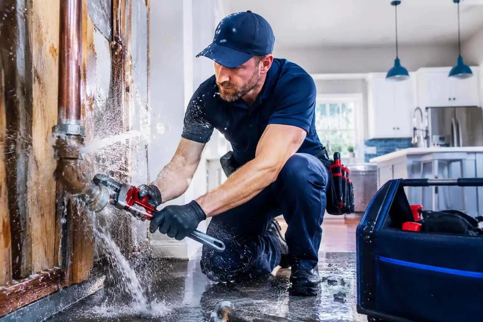 Local emergency pipe repair professionals in Leavenworth, KS